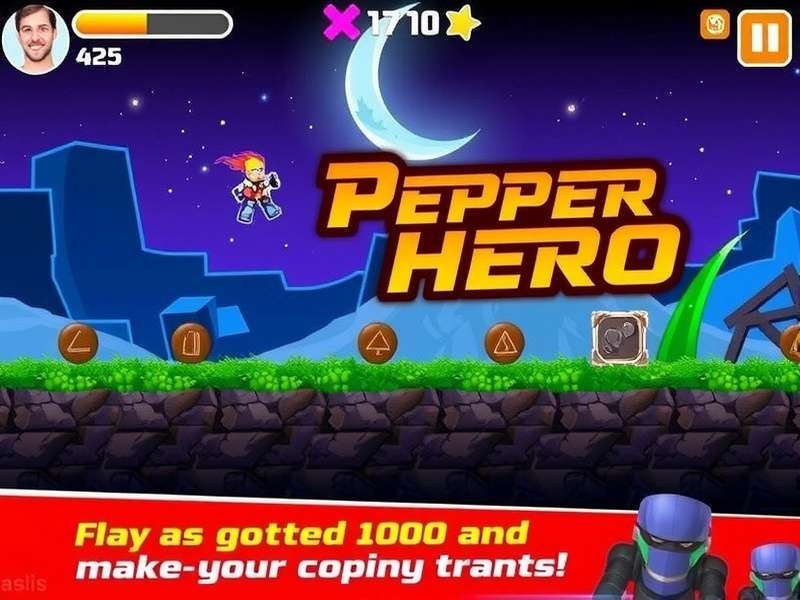 Pepper Zoom Hero Gameplay Screenshot